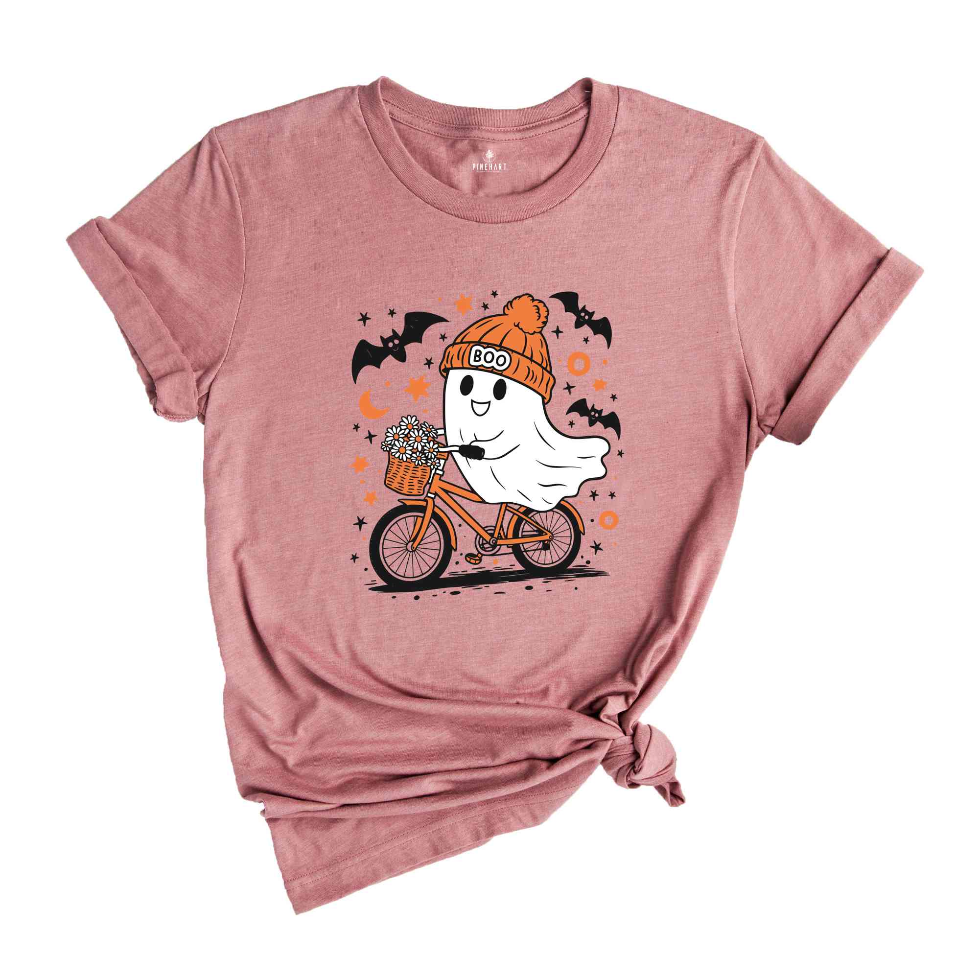 Cute Halloween Ghost T-Shirt, Halloween Shirt, Fall Shirt, Halloween Party Shirt, Spooky Season Tee, Halloween Gifts