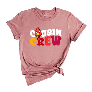 Cousin Crew Shirt, Thanksgiving Matching, Family Thanksgiving Shirt, Thanksgiving Gift, Friendsgiving Shirt, Turkey Day Shirt