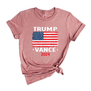 Trump Vance 2024 T-Shirt, Trump Vance Shirt, Donald Trump Shirt, Republican Tee, Trump Vance American Flag shirt