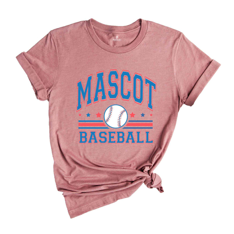 Custom Baseball Mascot Shirt, Custom Team Shirt, Work Shirt, Baseball Team Shirt, Custom Baseball Shirt