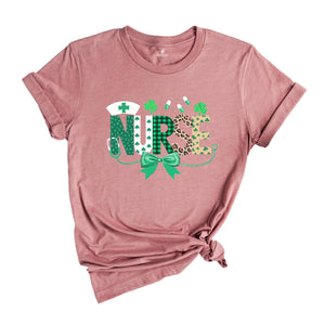 St. Patrick's Nurse Shirt, St Patrick's Day Shirt, Nurse Shirt, Nurse St. Patrick's Shirt, Nurse Stethoscope Tee, Gift for Nurse