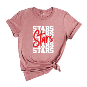 Team Mascot Back to School Shirt, Stars Team Mascot Shirt, Stars Team Spirit Shirt, Stars Fan Shirt, Stars School Shirt