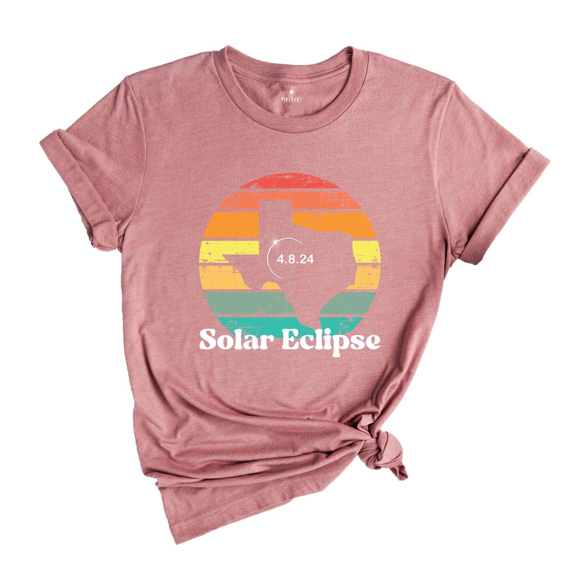 Texas Solar Eclipse T-Shirt, April 8 2024 Solar Eclipse, Total Solar Eclipse Apparel, Solar Eclipse Shirt