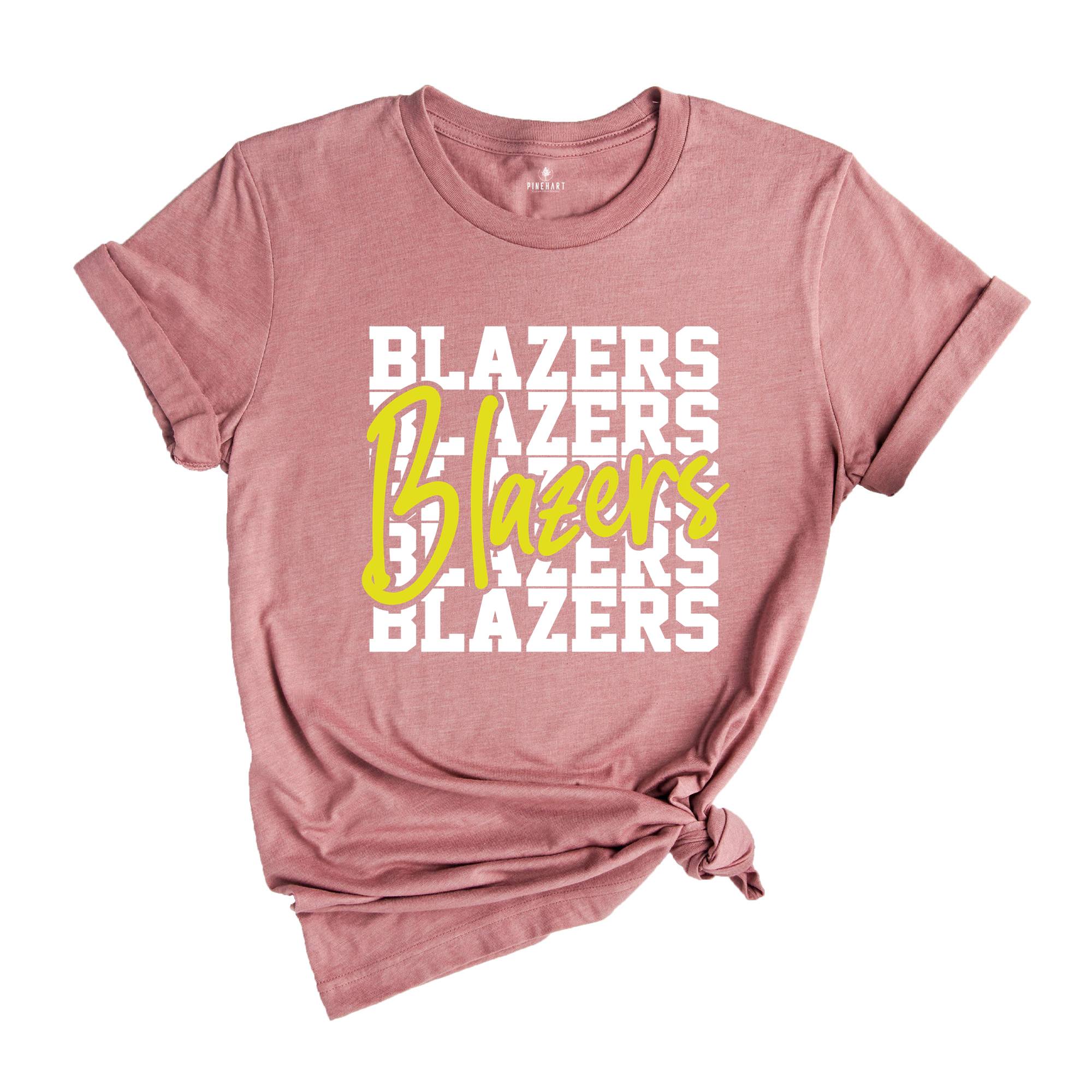 Team Mascot Shirt, Blazers Team Shirt, Blazers Football Shirt, Blazers Fan Shirt, Blazers School Shirt, Blazers School Spirit