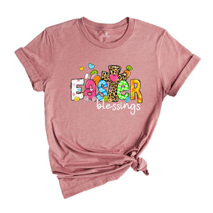 Easter Blessings Shirt, Easter Family Shirt, Happy Easter Shirt, Kids Easter Shirt, Jesus Shirt, He is Risen Shirt, Vintage Easter Shirt