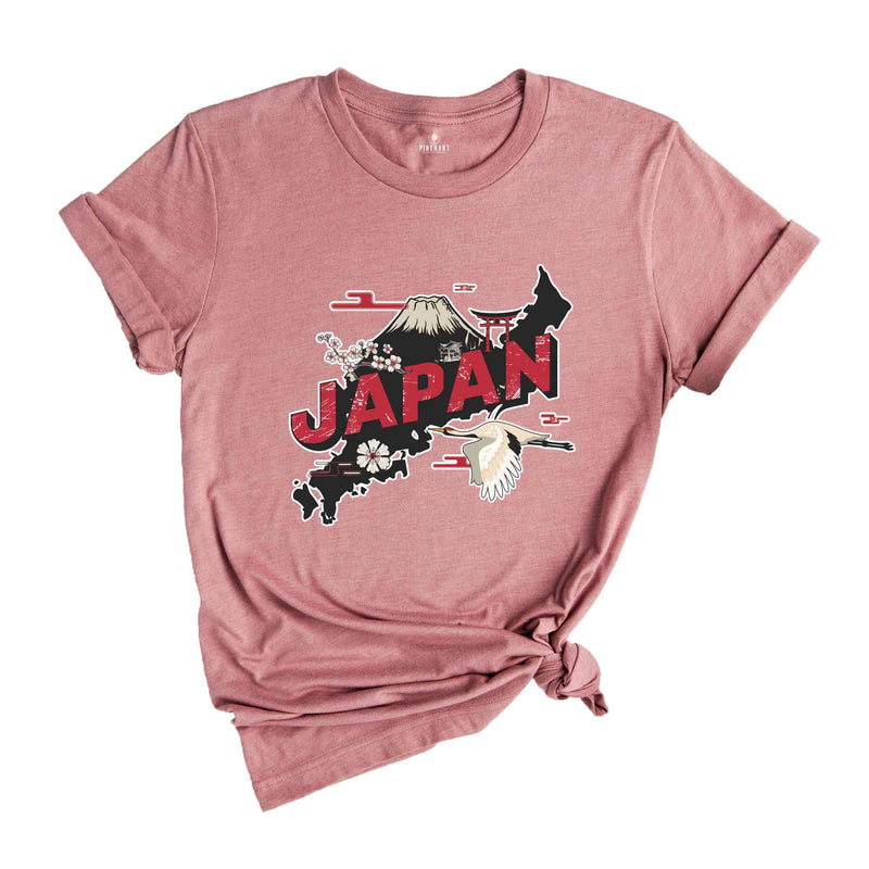 Retro Japan Shirt, Japan Travel Shirt, Country Travel Shirt, Shirt For Traveler, Travel Lover Gift, Travel Tee, Trip Shirt