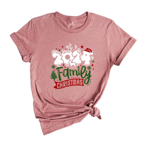 Family Christmas 2024 Shirt, Christmas Shirt, Matching Christmas Santa Shirts, Christmas Gift, Christmas Party Shirt, Christmas Family Shirt