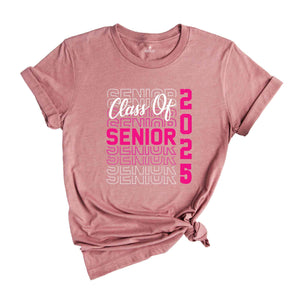 Senior 2025 Shirt, Class of 2025 Senior Shirt, Senior Retro Shirt, 2025 Seniors Gift, Senior 2025 Retro Shirt, Graduation Gift