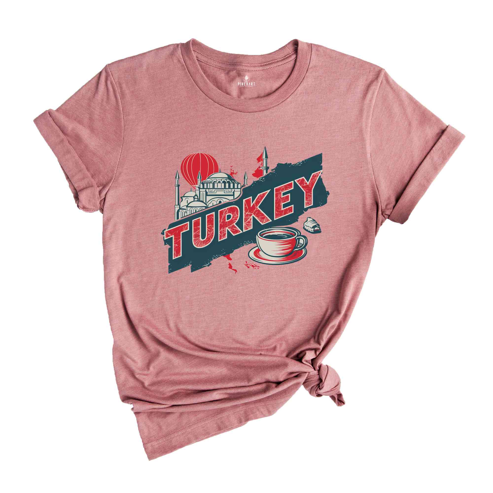 Retro Turkey Shirt, Turkey Travel Shirt, Country Travel Shirt, Shirt For Traveler, Travel Lover Gift, Travel Tee, Trip Shirt