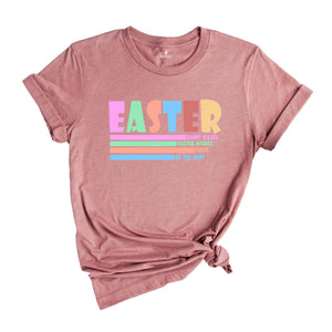 Easter Bunny Kisses Easter Wishes Peeps On The Hunt Shirt, Happy Easter Shirt, Easter Shirt, Trendy Shirt