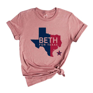 Beth Van Duyne for Texas 2024 November Elections Campaign T-Shirt, Van Duyne for the Texas 24th District 2024 Elections Shirt