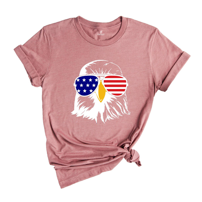 Patriotic Eagle With Sunglasses, 4th of July 2024 Freedom Shirt, Fourth Of July Shirt, Independence Day Shirts, Patriotic Family Shirts