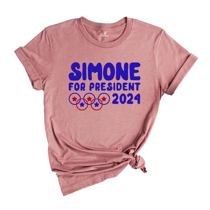 Simone For President 2024 Shirt, President Simone Biles, Funny Political Shirt, Election Shirt, Republican Shirt, Simone Biles Shirt