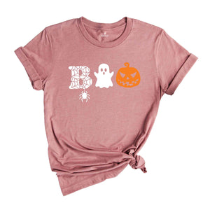 Halloween Boo Shirt, Halloween Ghost Shirt, Halloween Pumpkin TShirt, Kids Halloween Shirt, Spider Halloween Shirt, Toddler Halloween Shirt