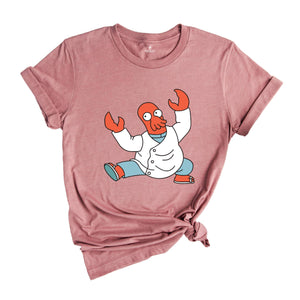 Futurama Zoidberg Shirt, Funny Futurama Shirt, Dr. Zoidberg Shirt, Funny Cartoon Shirt, Futurama Fan Gift, 90S Cartoon Tv Shows