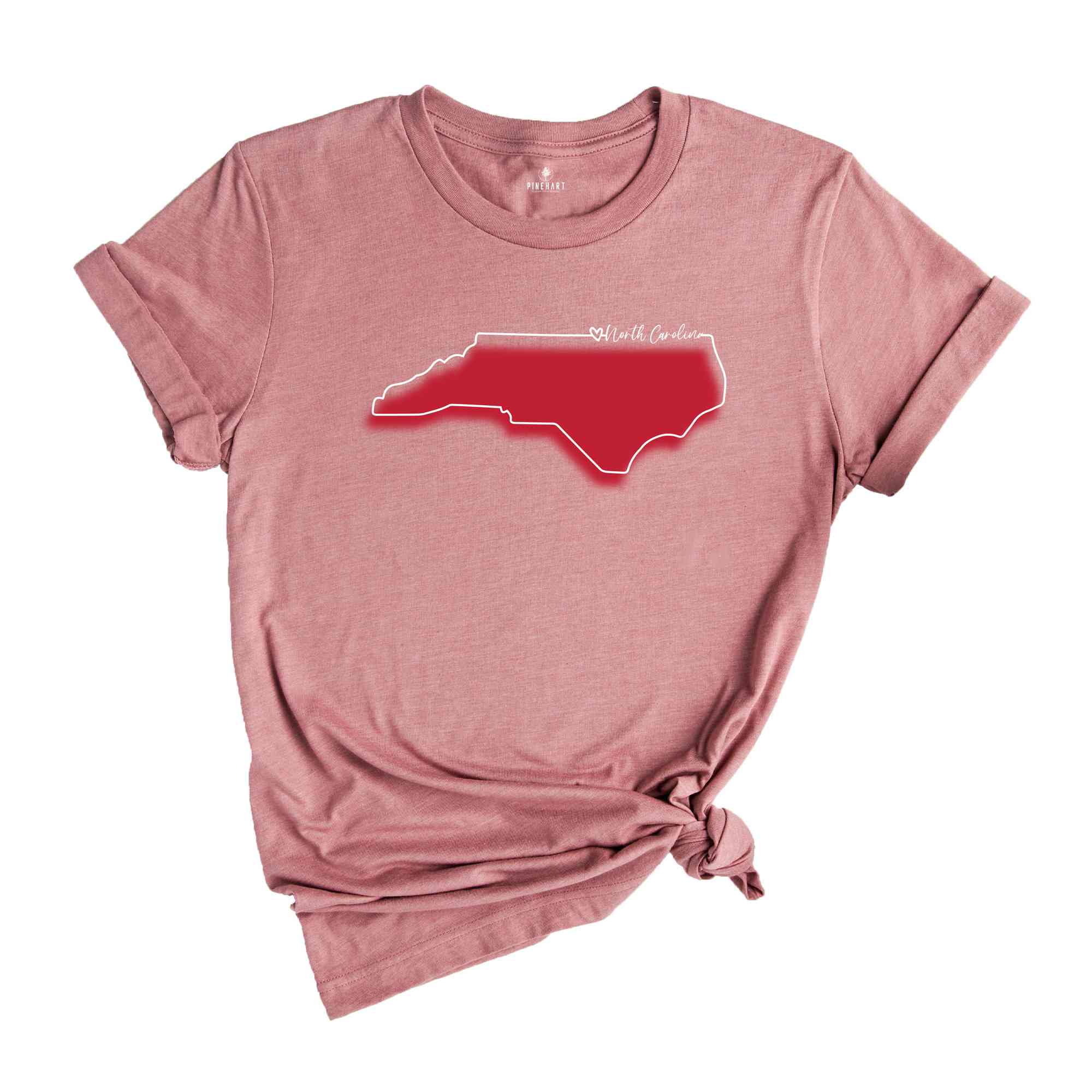 North Carolina State Shirt, North Carolina Map T-Shirt, Travel Gift Tee, North Carolina Shirt, North Carolina Lover Shirt