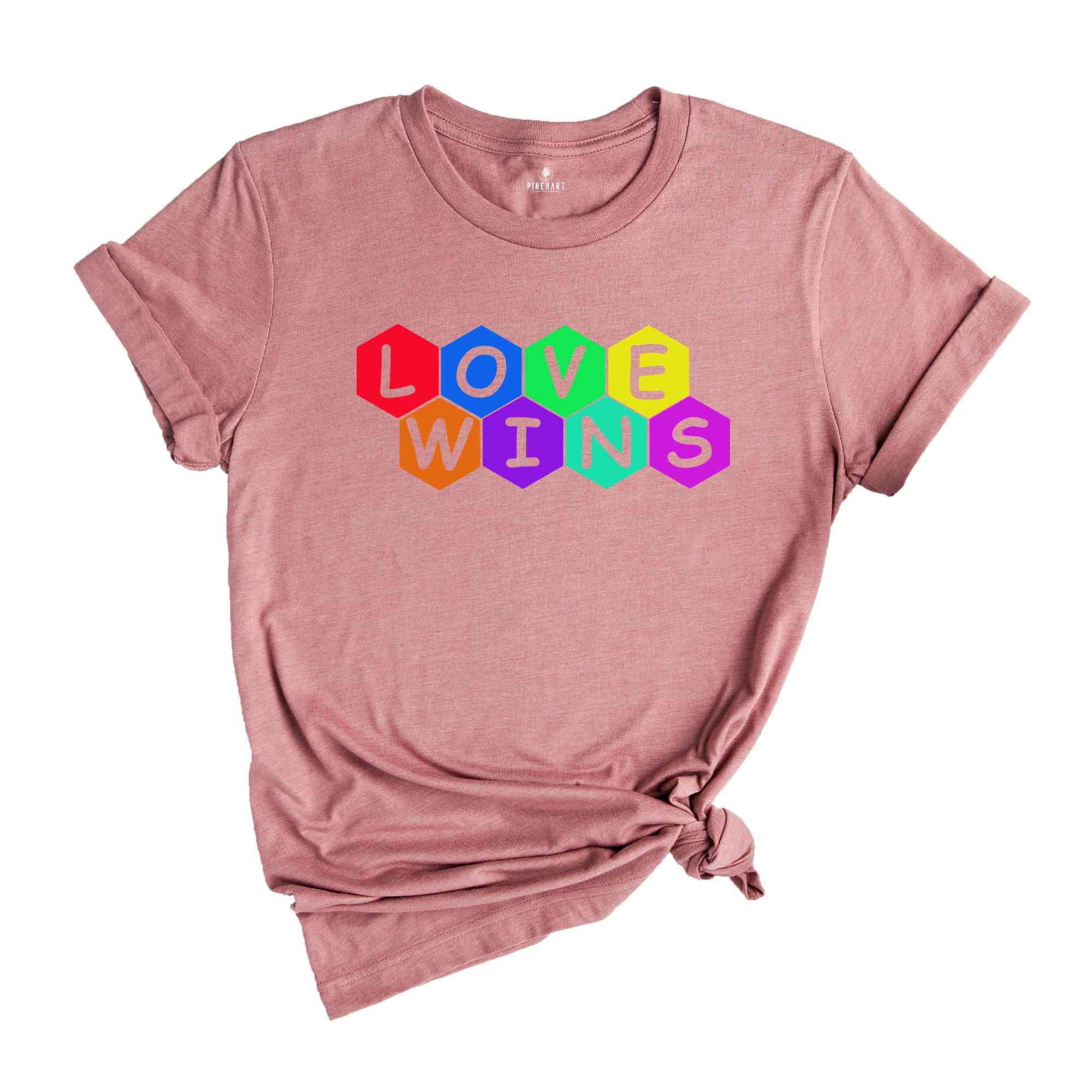 Love Wins Shirt, LGBTQ+ Shirt, Pride Month Shirt, Equal Rights Shirt,Lgbtq Proud Ally, Pride Parade 2024,Equality Tshirt