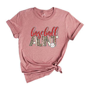 Baseball Aunt Shirt, Baseball Shirt, Sport Aunt Shirt, Baseball Auntie Shirt, Aunt Shirts, Baseball Family Shirts