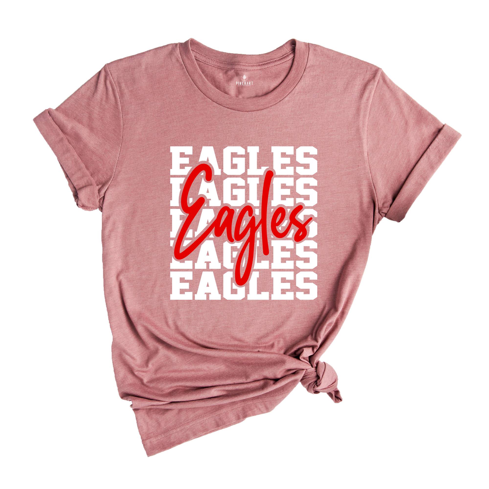 Team Mascot Shirt, Eagles Team Shirt, Eagles Football Shirt, Eagles Fan Shirt, Eagles School Shirt, Eagles School Spirit, Eagle Mascot Shirt