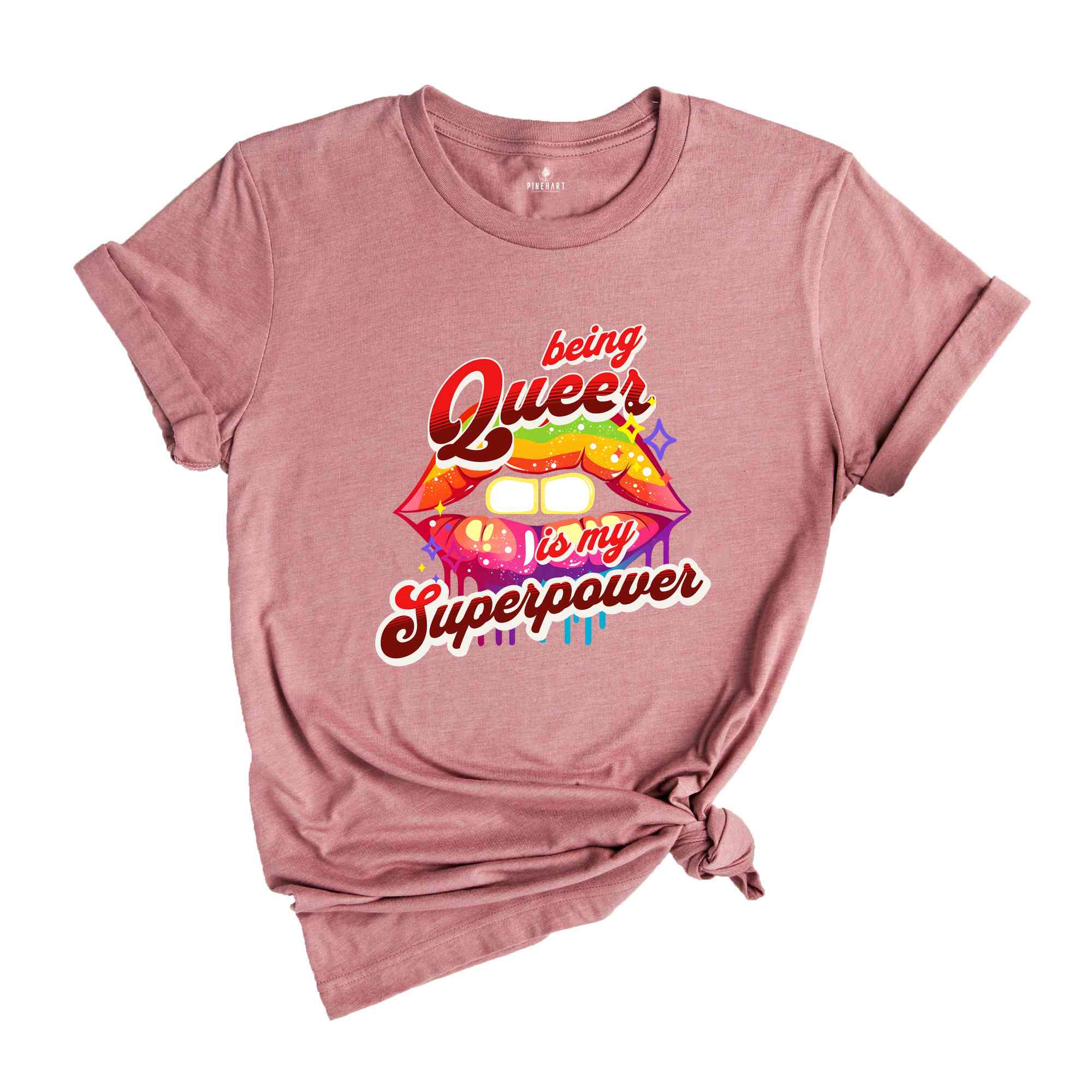 Being Queer Is My Superpower Shirt, Queer Shirt, Pride Ally Shirt, Pride Month Shirt, LGBTQ Shirt, Love Is Love, Trans Pride Shirt