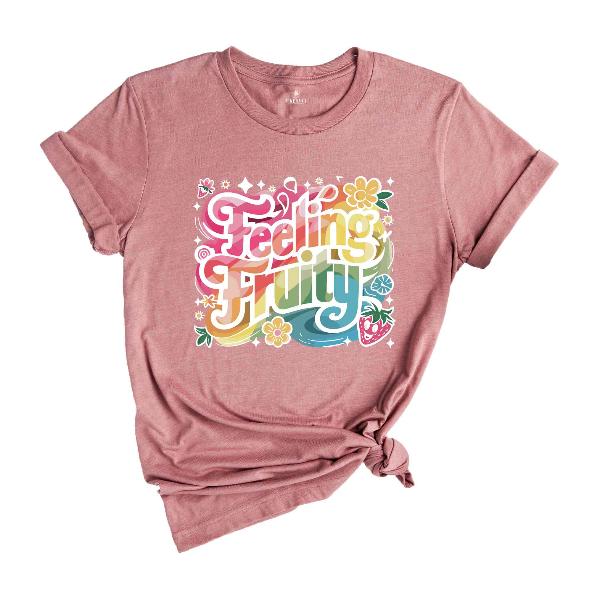 Feeling Fruity Shirt, LGBQT Shirt, Pride Month Shirt, Rainbow Shirt, Retro Frog Shirt, Gay Pride Shirt, Lesbian Pride Shirt