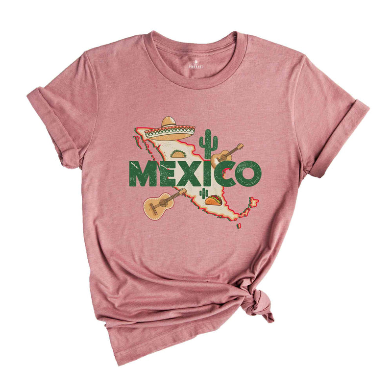 Retro Mexico Shirt, Mexico Travel Shirt, Country Travel Shirt, Shirt For Traveler, Travel Lover Gift, Travel Tee, Trip Shirt