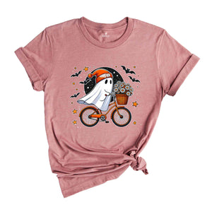 Fall Ghost Halloween Shirt, Cute Ghost Shirt, Fall Shirt, Autumn Shirt, Cozy Season Shirt, Boo Shirt, Spooky Season Shirt, Ghost Shirt