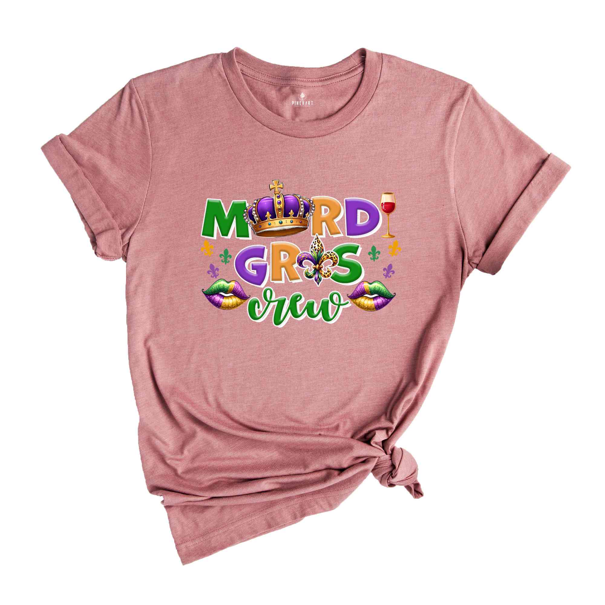 Mardi Gras Crew Shirt, Mardi Gras Clothing, Mardi Gras Gift, Mardi Gras Crew, Louisiana Shirt, Fat Tuesday Shirt, Mardi Gras Party Tee