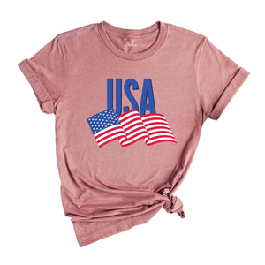 USA Flag Shirt, American Shirt, America Pride Shirt, 4th Of July Shirt, Independence Day Shirt, Fourth Of July Shirt, Memorial Day Shirt