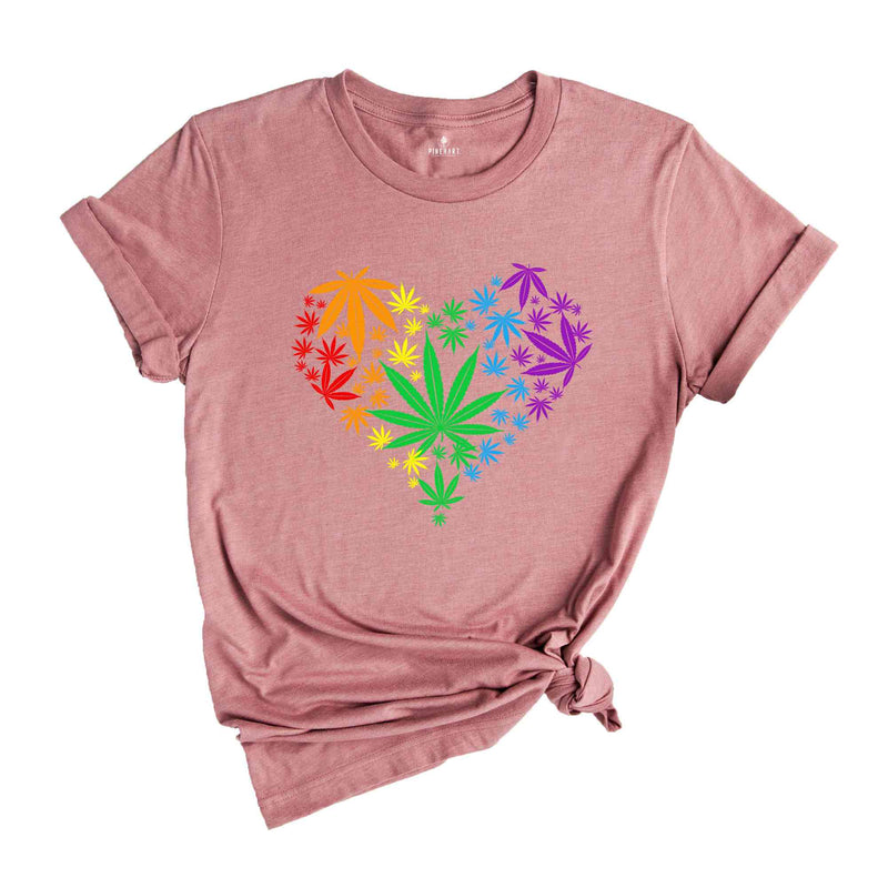 Marijuana LGBT Shirt, Pride Month Shirt, Weed Shirt, Pothead Shirt, LGBTQ Pride Shirt, Pride Month Shirt, Love Is Love Shirt, Rainbow Shirt