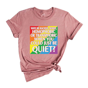 Rainbow Pride Shirt, Queer Shirt, Pride Ally Shirt, Love Is Love, Equality Shirt, Gay Pride Shirt, Lesbian Pride Shirt, Pride Outfit