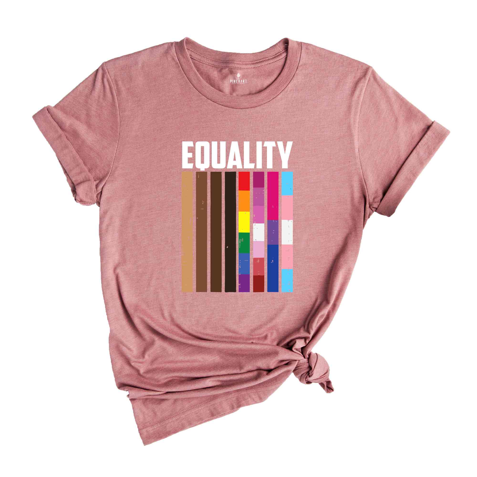 Equality Flag Shirt, Pride Shirt, LGBT Shirt, Equal Rights Shirt, Pride Shirt, LGBT Shirt, Gay Pride Shirt, Human Rights Shirt