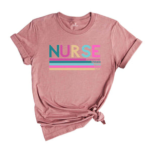 Retro Nurse T-shirt, Comfort Color T-shirt, Retro T-shirt, Registered Nurse, Nurse shirt, Nurse T-Shirt, Gift for Nurse, Nurse Gift