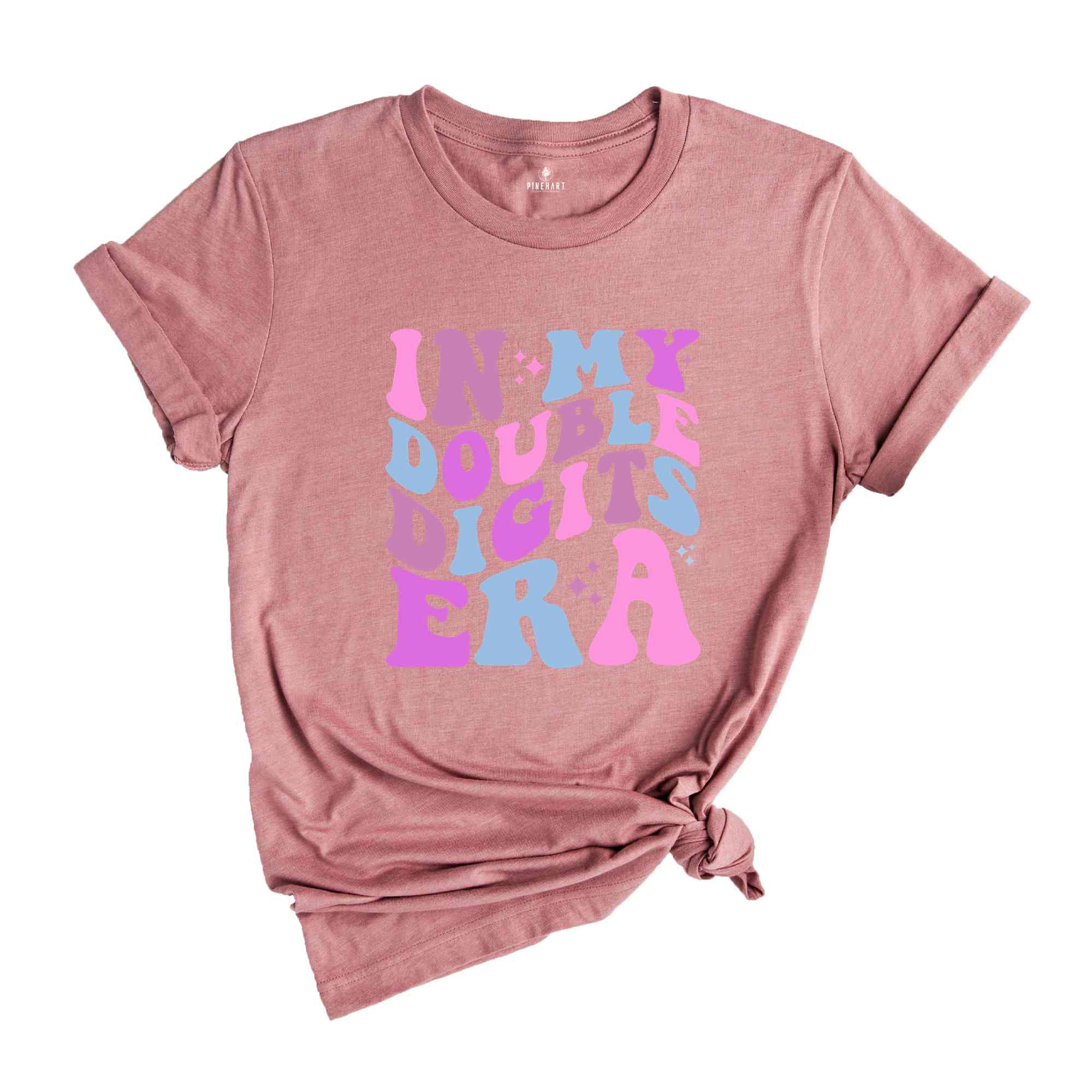 In My Double Digits Era Shirt, Double Digits Shirt, Birthday Shirt, Birthday Party Shirt, Birthday Girls, 10th Birthday Shirt