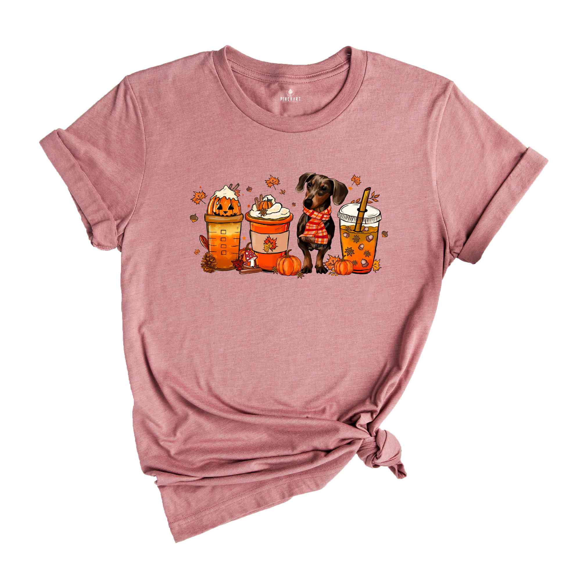 Autumn Coffee Shirt, Cute Fall Shirt, Pumpkin Spice Shirt, Fall Dog Shirt, Fall Coffee Shirt, Dog Lover Gift