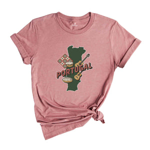 Retro Portugal Shirt, Portugal Travel Shirt, Country Travel Shirt, Shirt For Traveler, Travel Lover Gift, Travel Tee, Trip Shirt