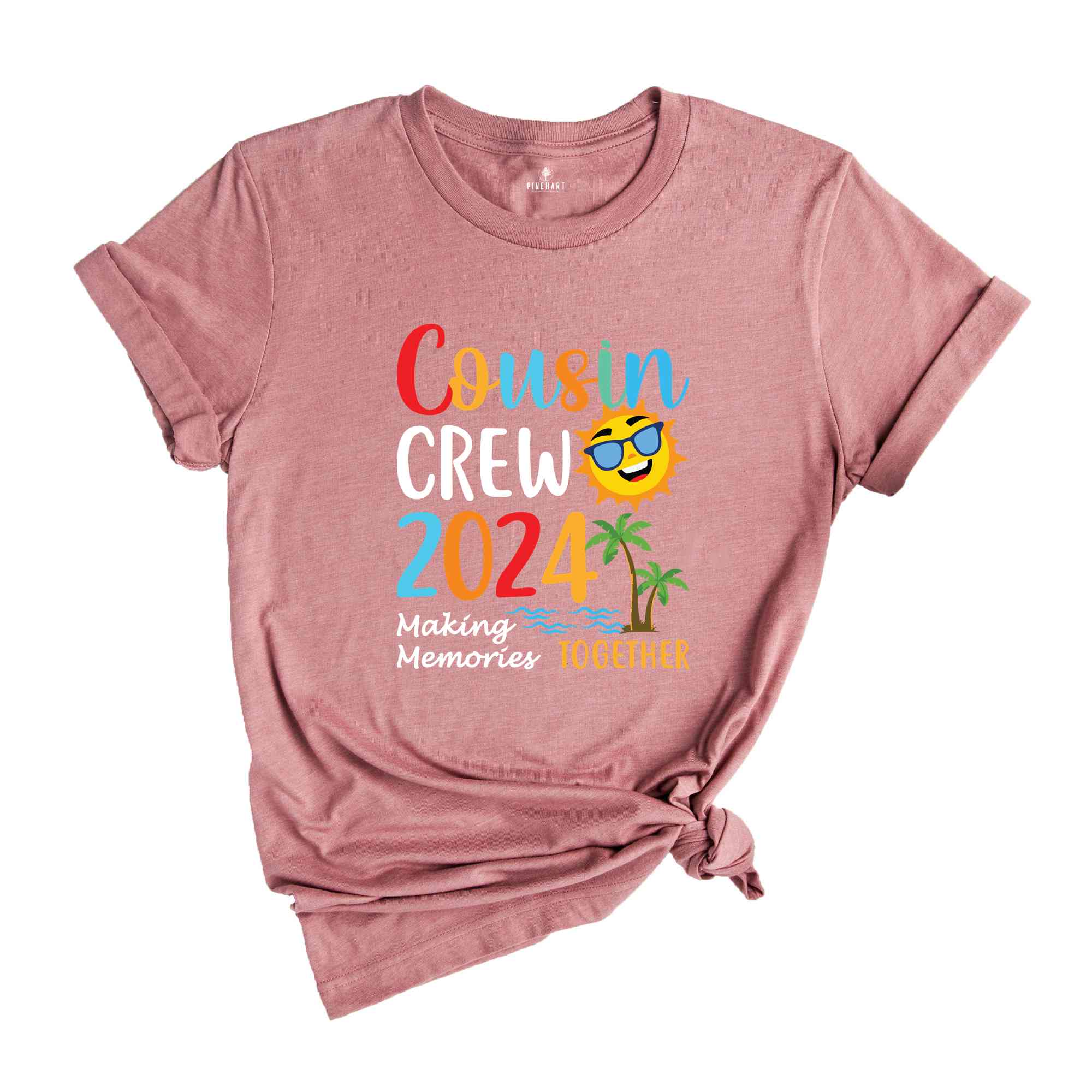 Cousin Crew 2024 T-Shirt, Summer Vacation Tee, Family Matching Shirts, Cousin Matching Shirts, Cousin Vacation Shirts