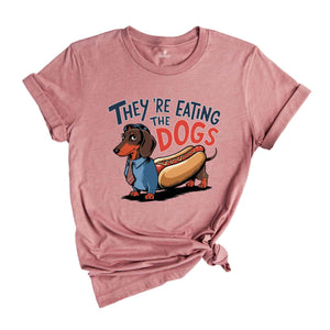 They Are Eating The Dogs Shirt, Donald Trump Debate Shirt, Debate 2024 Shirt, Trump Debate Shirt, Election Gift, America Shirt