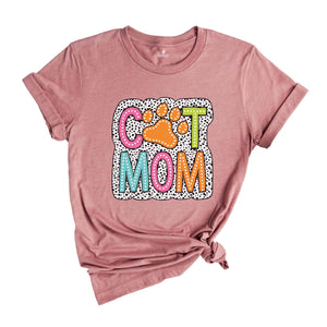 Cat Mom Shirt, Proud Kitty Mama Shirt, Kitty Mom Shirt, Cute Cat Mom Shirt, Gift For Mother, Shirt Gift For Cat Mom, Cat Mom T-Shirt