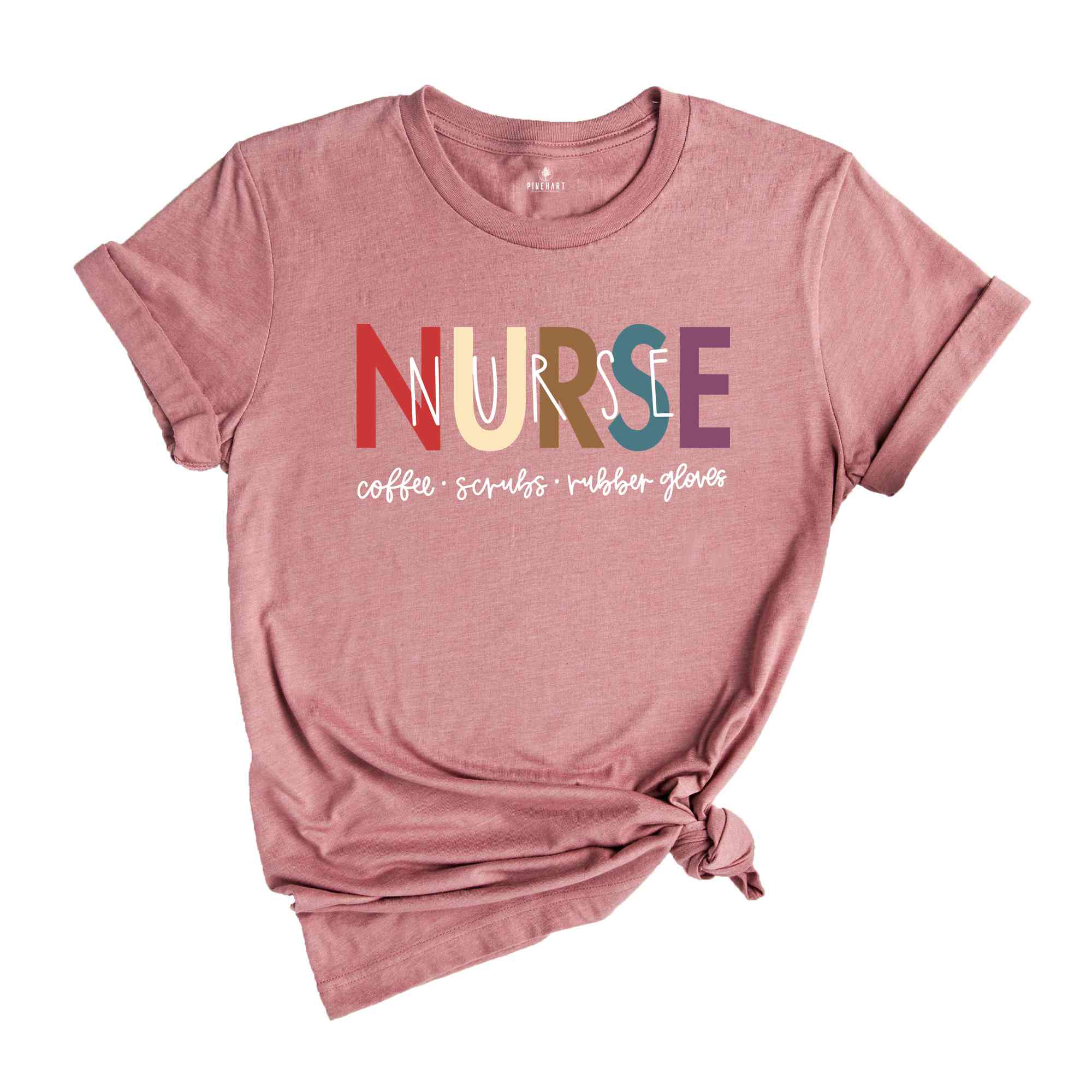 Nurse T-Shirt, Coffee Scrubs Rubber Gloves Shirt, Nurse Life Tee, Nurse Definition Shirt, Nurse Gifts, Nursing School Graduation