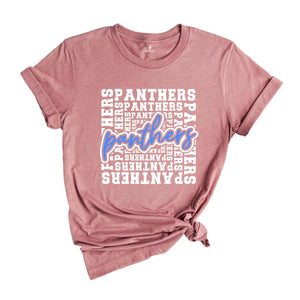 Panthers Shirt, Panthers Mascot Shirt, Panthers Shirt, Panthers Mom Shirt, Panthers Sport Shirt, Panthers Cheer Shirt