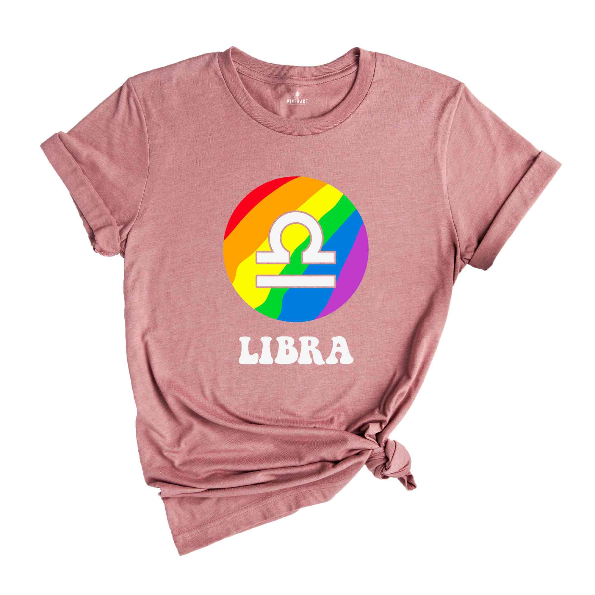 Libra LGBT Shirt, Zodiac Sign Shirt, Libra Birthday Shirt, LGBTQ Pride Shirt, Pride Month Shirt, Rainbow Shirt, Zodiac Tshirt