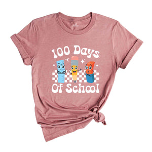 100 Days Of School Shirt, School Toddler Shirt, 100 Days Shirt, 100th Day Of School Celebration Shirt, Student Shirt, Back to School Shirt