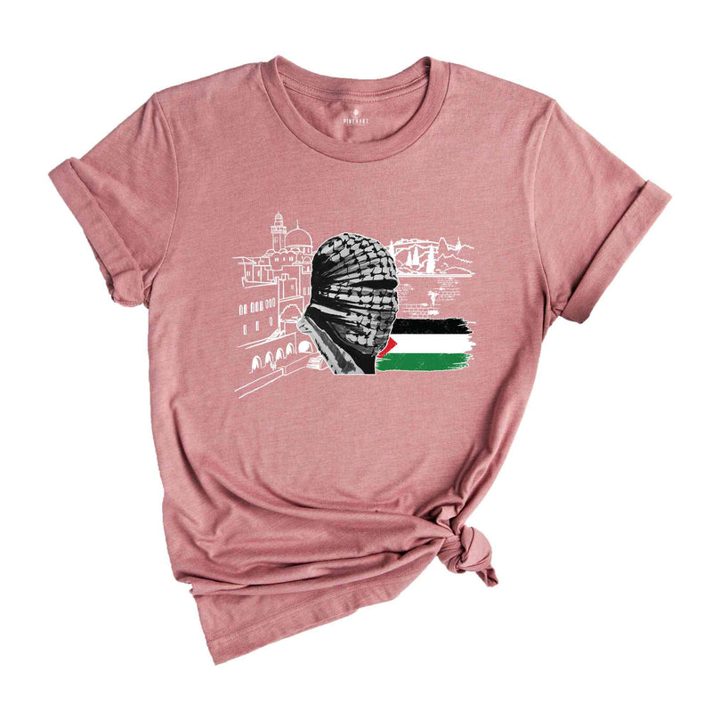 Free Palestine Shirt, Al-Aqsa Shirt, Land Of Resistance, Palestinian Flag Shirt, Palestinian Resilience Shirt