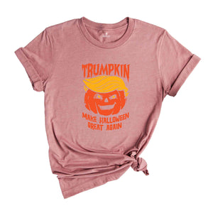 Make Halloween Great Again Shirt, Trumpkin Shirt, President Donald Trump 2024 Shirt, Republican Halloween Gifts, Trump Halloween