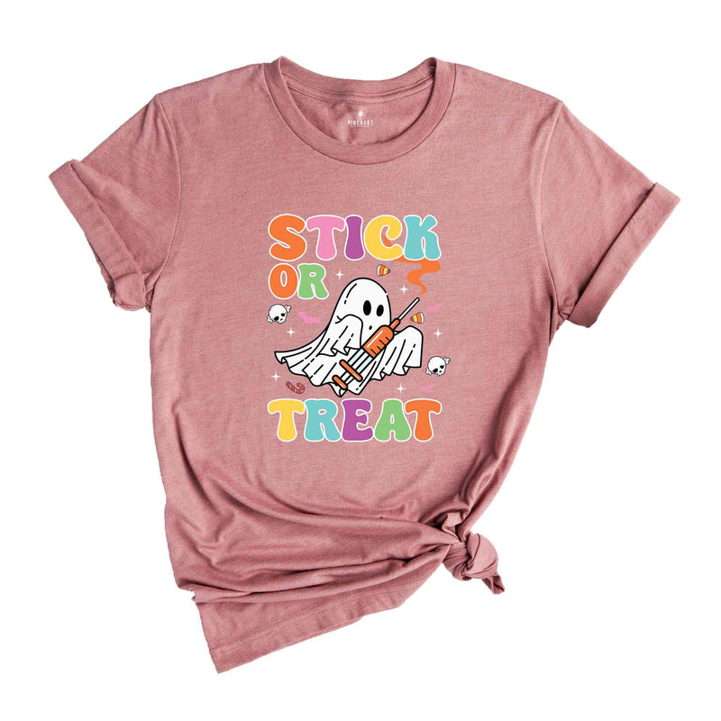 Stick Or Treat Shirt, Nurse Halloween Shirt, Nurse Ghost Shirt, Ghost Halloween Shirt, Halloween Gift, Spooky Season Shirt, Cute Nurse Gift