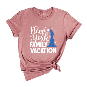 New York Family Vacation Shirt, Summer Vacation Shirts for Family, New York City Shirt, New York Lover Gift, Matching Family Vacation