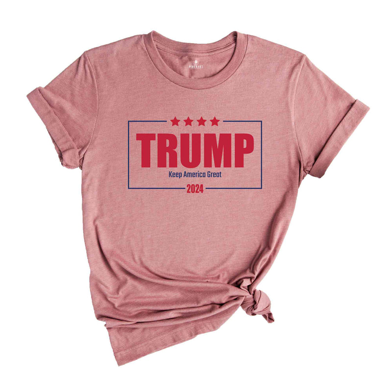 Trump Shirt, Keep America Great T-Shirt, Republican T-Shirt, Voting 2024 Shirt, MAGA Tee, Trump Election Tee, Political Shirt