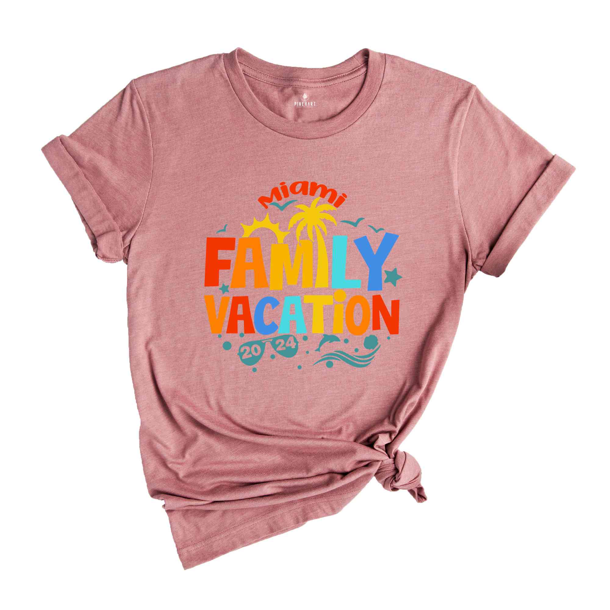 Personalized Family Vacation 2024 Shirt, Custom Vacation Shirts,2024 Family Vacation Tee, Family Trip Tee, Funny Vacation Shirts, Summer 202