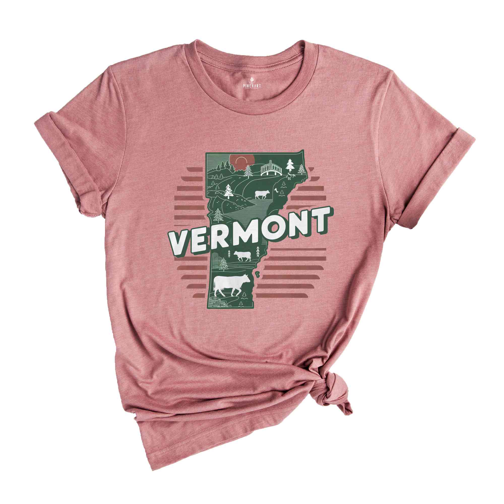 Retro State Of Vermont Shirt, State Of Vermont Shirt, State Shirt, Vermont Shirt, Vermont Lover Shirt, Family Trip Shirt, Travel Shirt